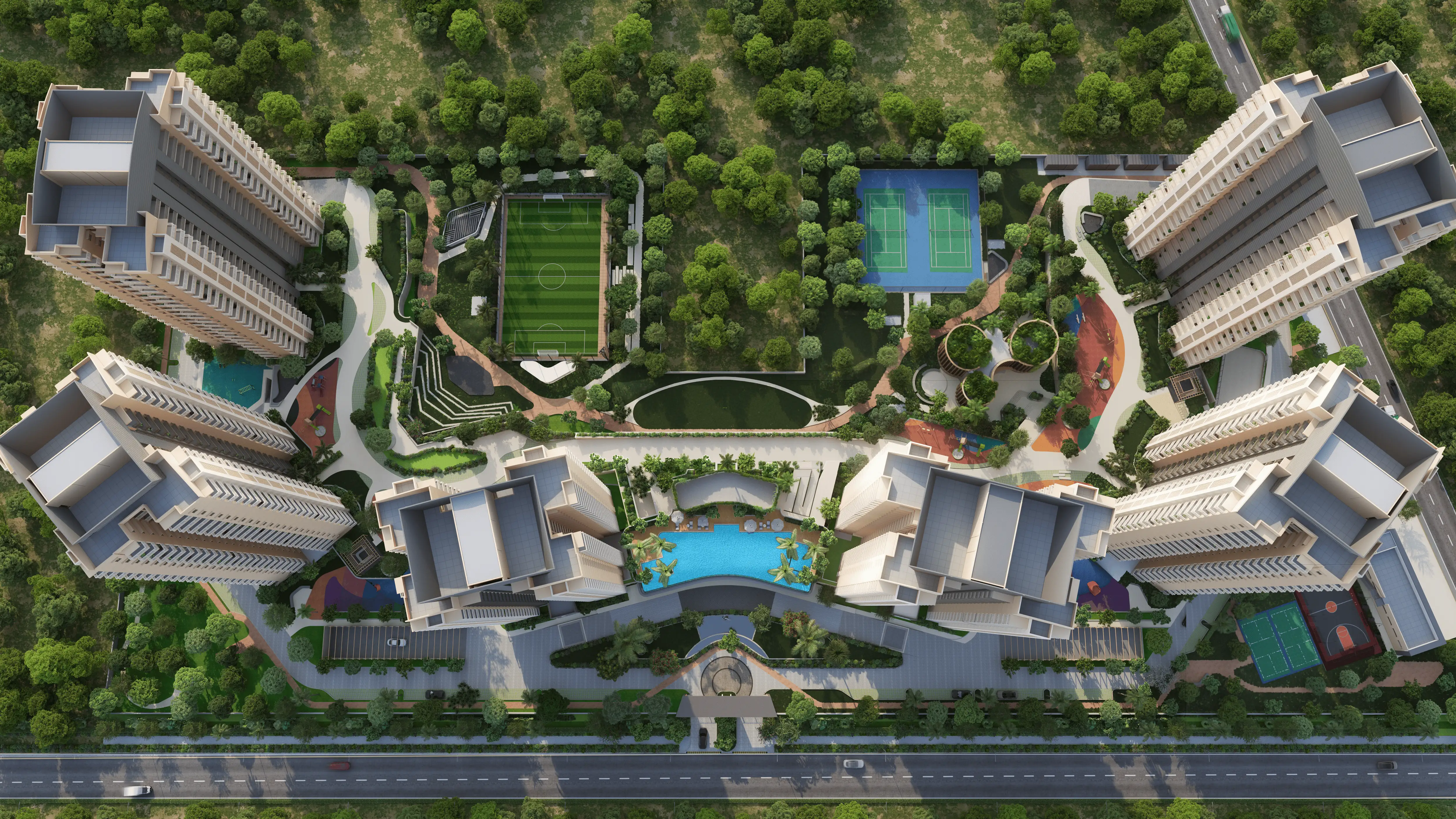Top Down View